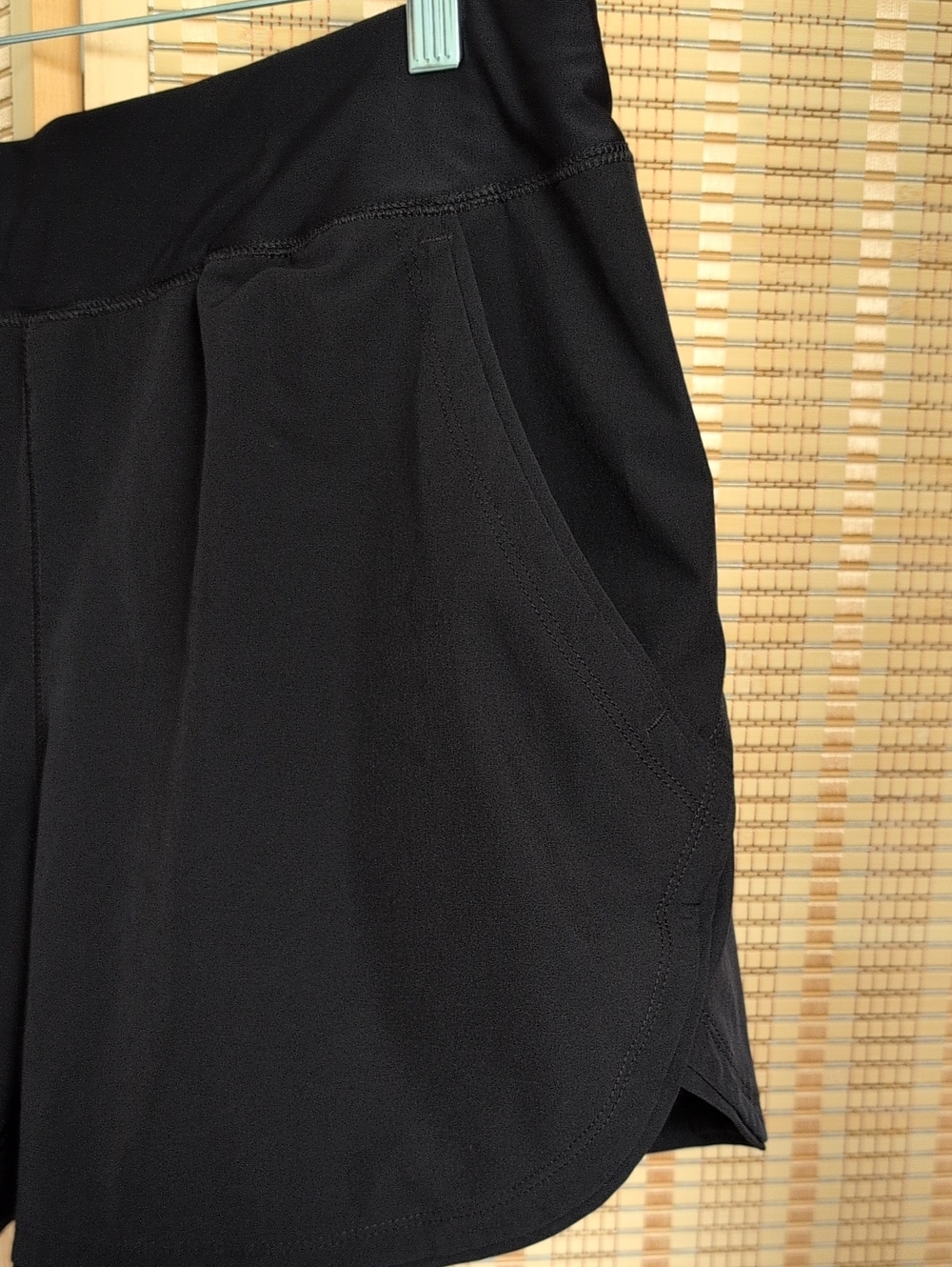 Lands' End Black Women's Active Shorts - Picture 2 of 7